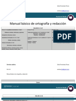 Manual Básico de Ortografía y Redacción: Servidor Público