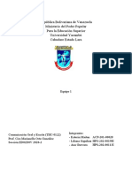 Comunicacion Oral y Escrita Trabajo Grupal