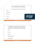 Conjuntos Numéricos _ Operações, Expressões e Potenciação - Parte 2