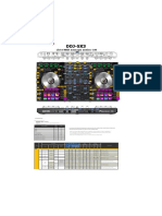 DDJ SX3 Mapa Midi