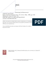 Journal of Economic Issues Volume 33 Issue 1 1999 (Doi 10.2307/4227412) James Forder - Central Bank Independence - Reassessing The Measurements