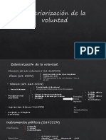 Clase Civil 16-10 Exteriorización de La Voluntad