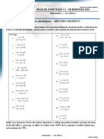 Tarea 1 - Ecuaciones Simultaneas, Método Gráfico