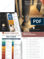 1 Coríntios - 2º Trimestre 2023 - Revista Pecc - Professor