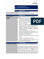 2. Guía de Aprendizaje Módulo 3 y 4. Dip. Gerencia Del Servicio