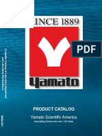 2021 Yamato Scientific America Product Catalog