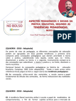 BLOCO 01 - Aspectos Pedagógicos e Sociais Da Prática Educativa, Segundo As Tendências Pedagógicas - Rodrigo Rodrigues