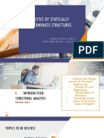 Analysis of Statically Determinate Structures: Module 2 - Topic 2 - Week 3 Engr. Chezanie Miya S. Asuncion