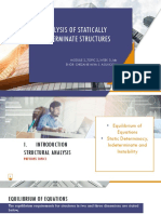 Analysis of Statically Determinate Structures: MODULE 2 - TOPIC 2 - WEEK 3 - Lab Engr. Chezanie Miya S. Asuncion