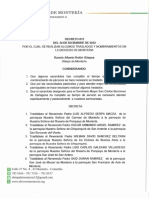 Decreto 012 Del 20 de Diciembre de 2022