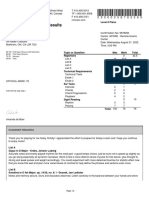 Practical Examination Results: Level 8 Piano