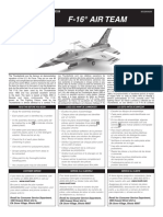 Plasti - Instructions - 1-48 - Lockheed F-16a Falcon - Revell - Thunderbirds - 227901-85