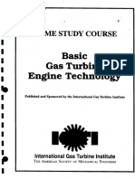 Gas Turbine Engine Technology Course ASME 1991