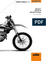 KTM 350 EXC-f 2020 Manual