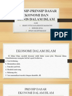 Prinsip Dasar Ekonomi Dan Bisnis Dalam Islam