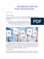 10ma. Sesion. Tema 5. Desarrollo de Los Procesos de Capacitación.