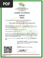 BAI License to Operate Application Guide | PDF | Pharmacist | Fee