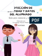 Protección de Identidad y Datos Del Alumnado