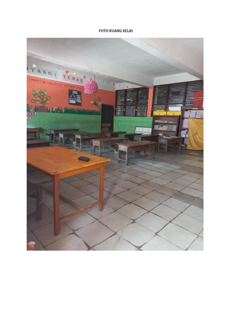 FOTO RUANG KELAS | PDF