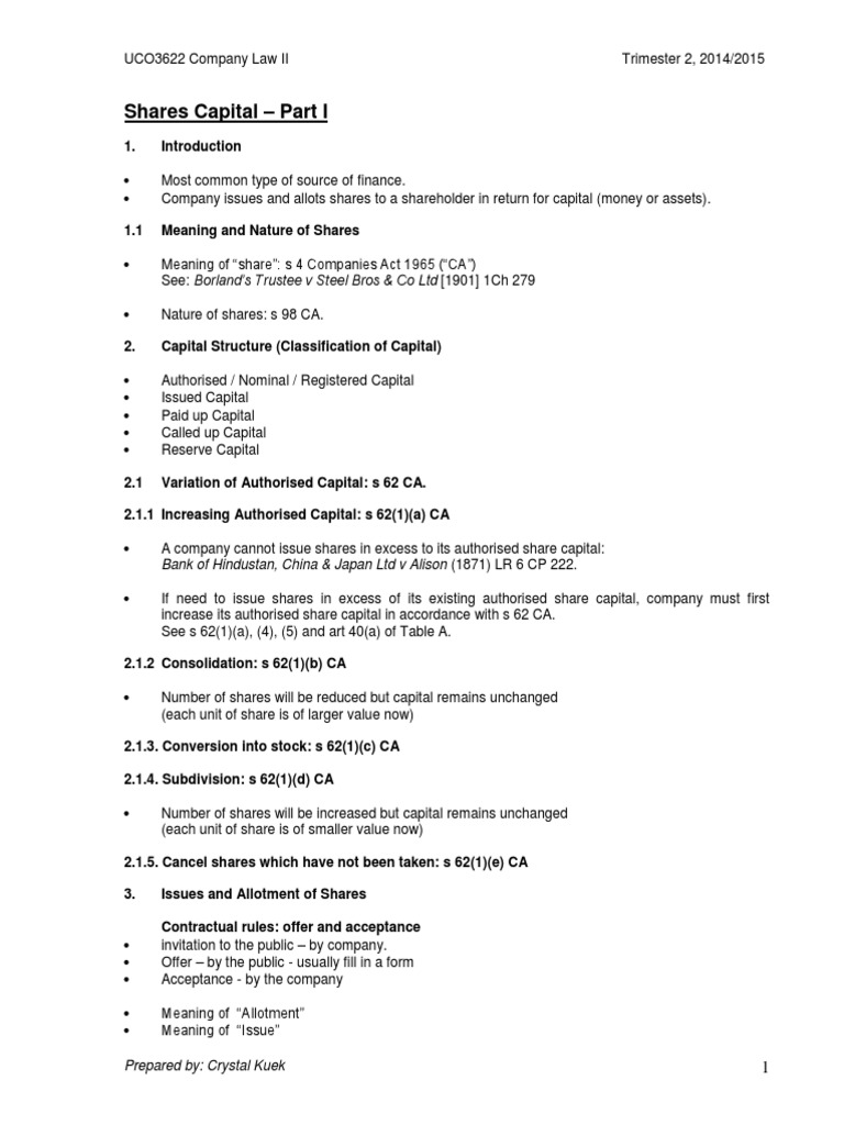 02a Shares Capital I Pdf Dividend Preferred Stock