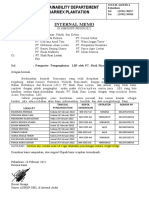 IM 013 Internal Memo Pengangkutan LB3 SRL Februari 2022 Fix