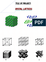 crystal lattices
