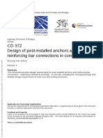 CD 372 Design of Post-Installed Anchors and Reinforcing Bar Connections in Concrete-web