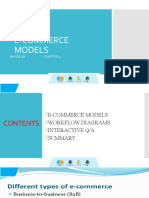 E-Commerce Models