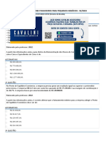 Projeto de Ensino - Indicadores Financeiros para Pequenos Negócios - 52-2023