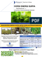 BIO101 Dan BIO102 Kuliah 4 Fotosintesis 2020-2021