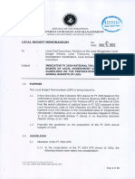 Local Budget Memorandum No 87 Dated June 9 2023