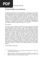 Peter Van Mensh on Exhibitions