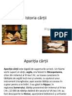 Istoria Cărții