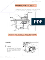 Hoja de Informacion Partes de La Maquinas Recta, Remalladora y Recubridora