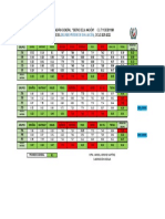 Concentrados Por Asignatura Grado y Grupo Del Segundo Periodo de Evaluación