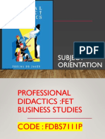 FDBS7111p Unit One Slides PDF