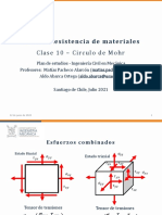 Clase Circulo de Mohr