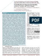 Segmentation and Classification For Hyperspectral Imaging of Foot Inspection in Vascular and Neuro Images