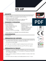 Fiche Technique Colle Pro HP Edilis Gris 25 KG