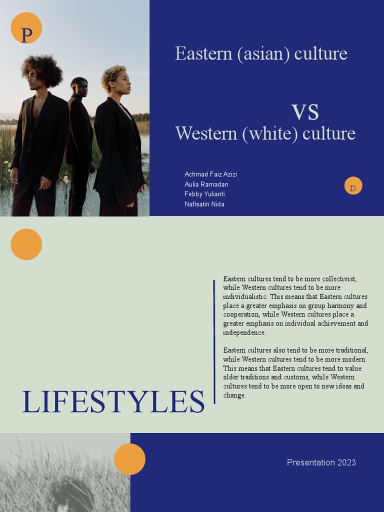 Eastern Vs Western Culture | PDF | Family | Thought
