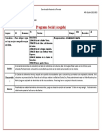 Formatos de Planificación Programa Social Abril