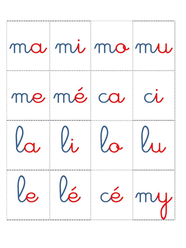 Syllabes 