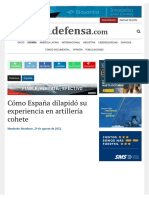 España Tuvo Una Capacidad Puntera en Diseño de Cohetes de Artillería - Noticias Defensa España