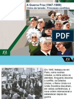 A Guerra Fria (1947-1989) : Clima de Tensão. Principais Conflitos