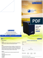 Luminous Solar NXT 6kW Pcu Manual