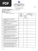 Annex C-Checklist of Requirements of Applicants-Blank