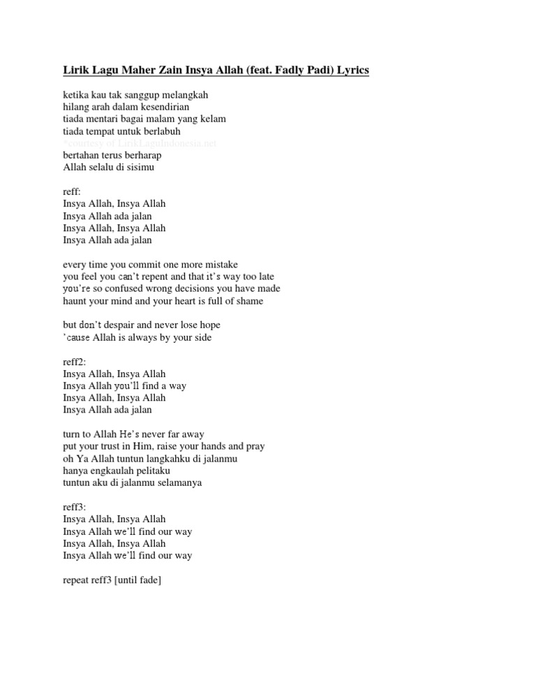 Muslim Spiritual Upliftment Song | PDF | Religion & Spirituality | Poetry