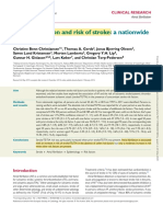 AF and Risk of Stroke-A Nationwide Cohort Study