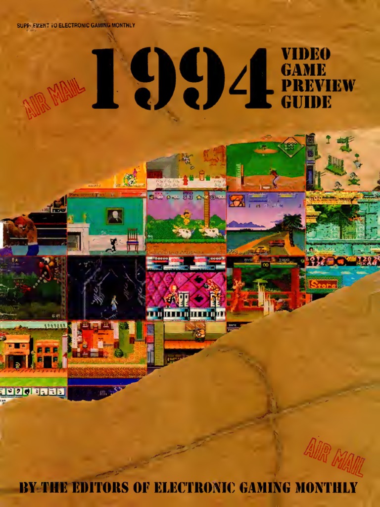 1994 Video Game Preview Guide (Electronic Gaming Monthly 1993) PDF