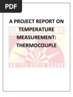 Download A Project Report on Temperature Measurement by awara09 SN65610603 doc pdf